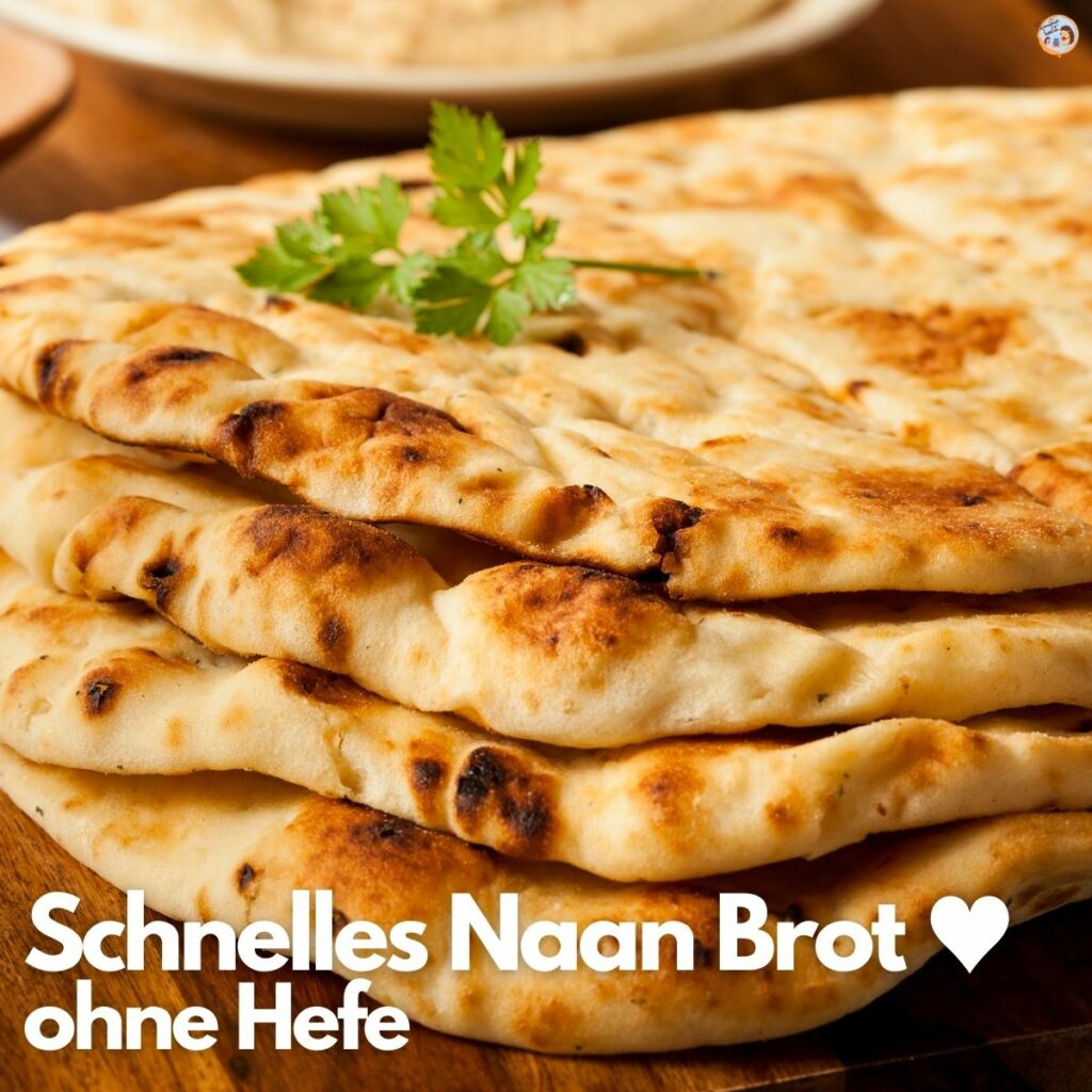 Schnelles Naan Brot
