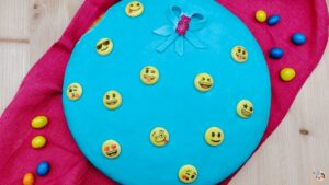 Emoji Kuchen (veganer Zitronenkuchen)