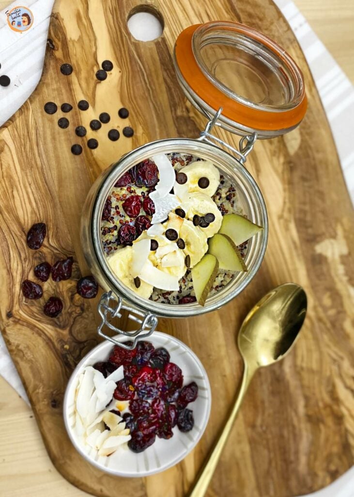 Quinoa Frühstück mit Cranberries