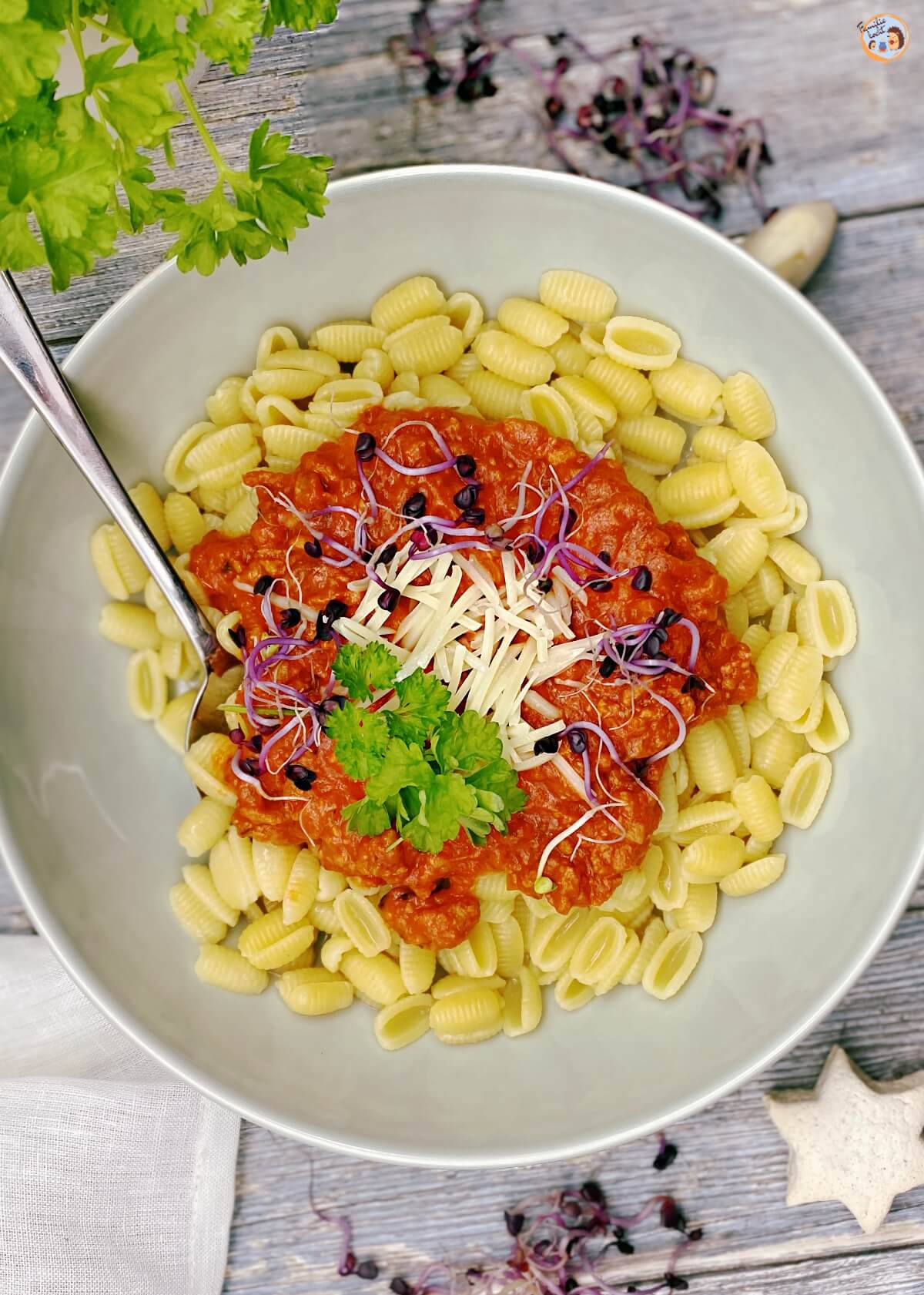 Veggie Bolognese mit Hack