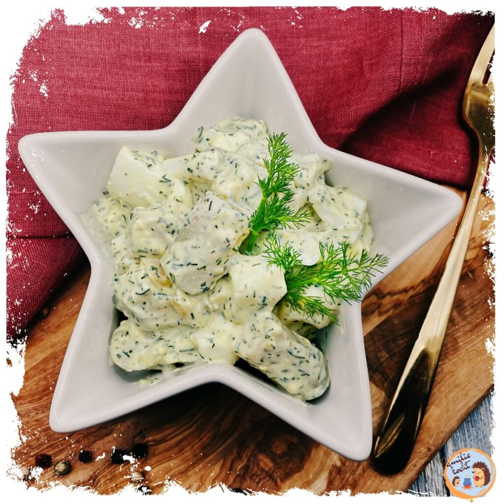 Cremiger Schwarzwurzelsalat mit Ei Rezept