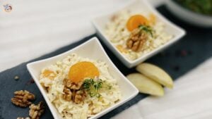 sellerie apfel salat veganer waldorf salat rezept