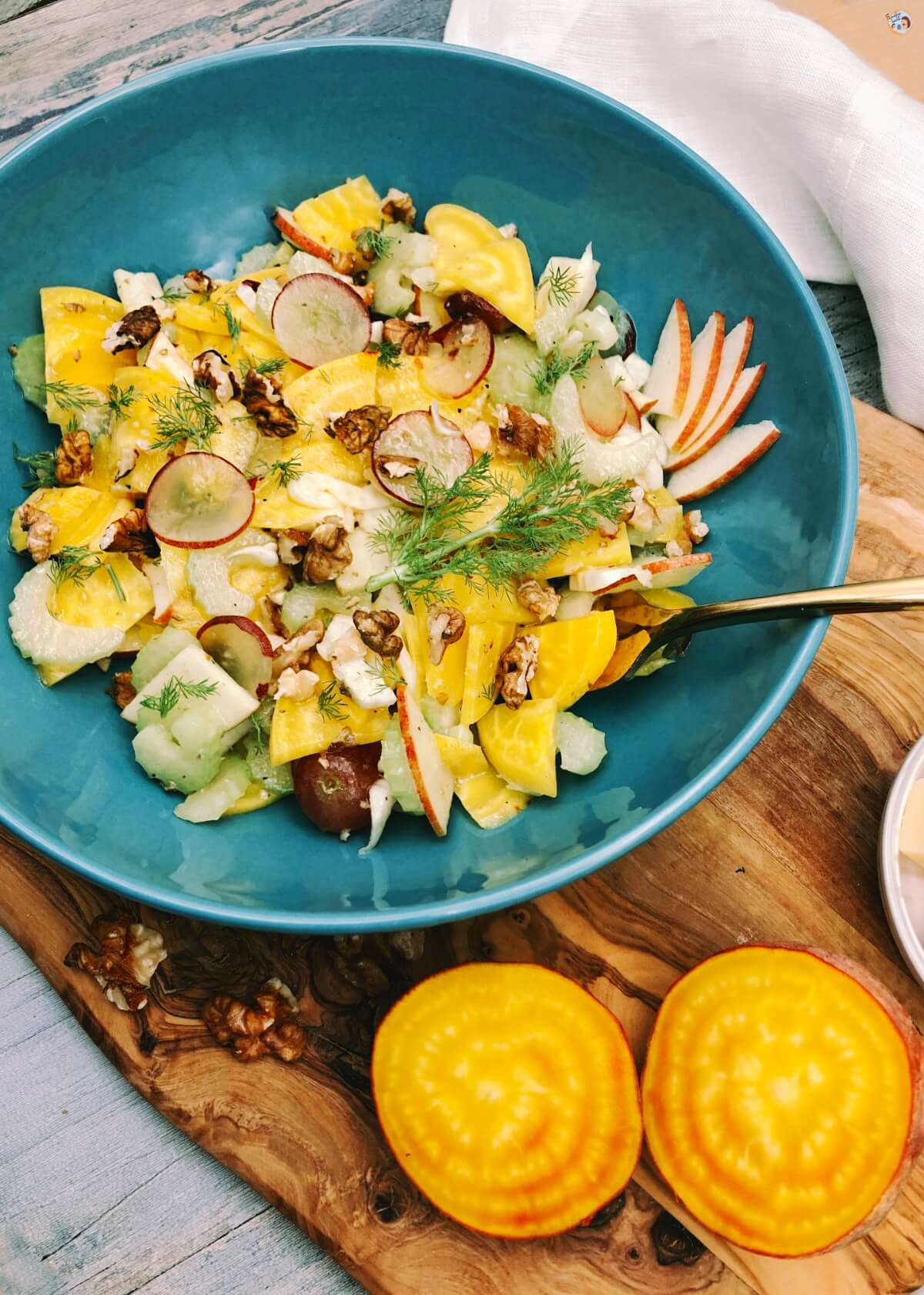 Gelbe Beete Salat