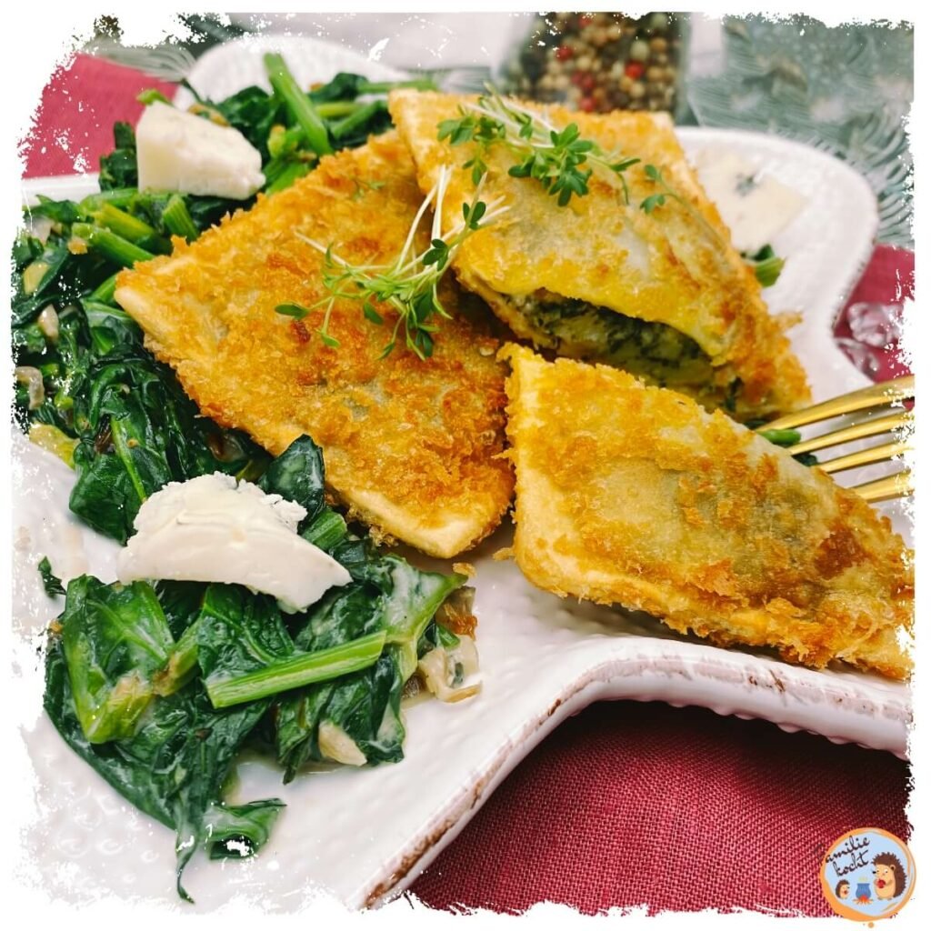 Frittierte Maultaschen mit Panko Rezept