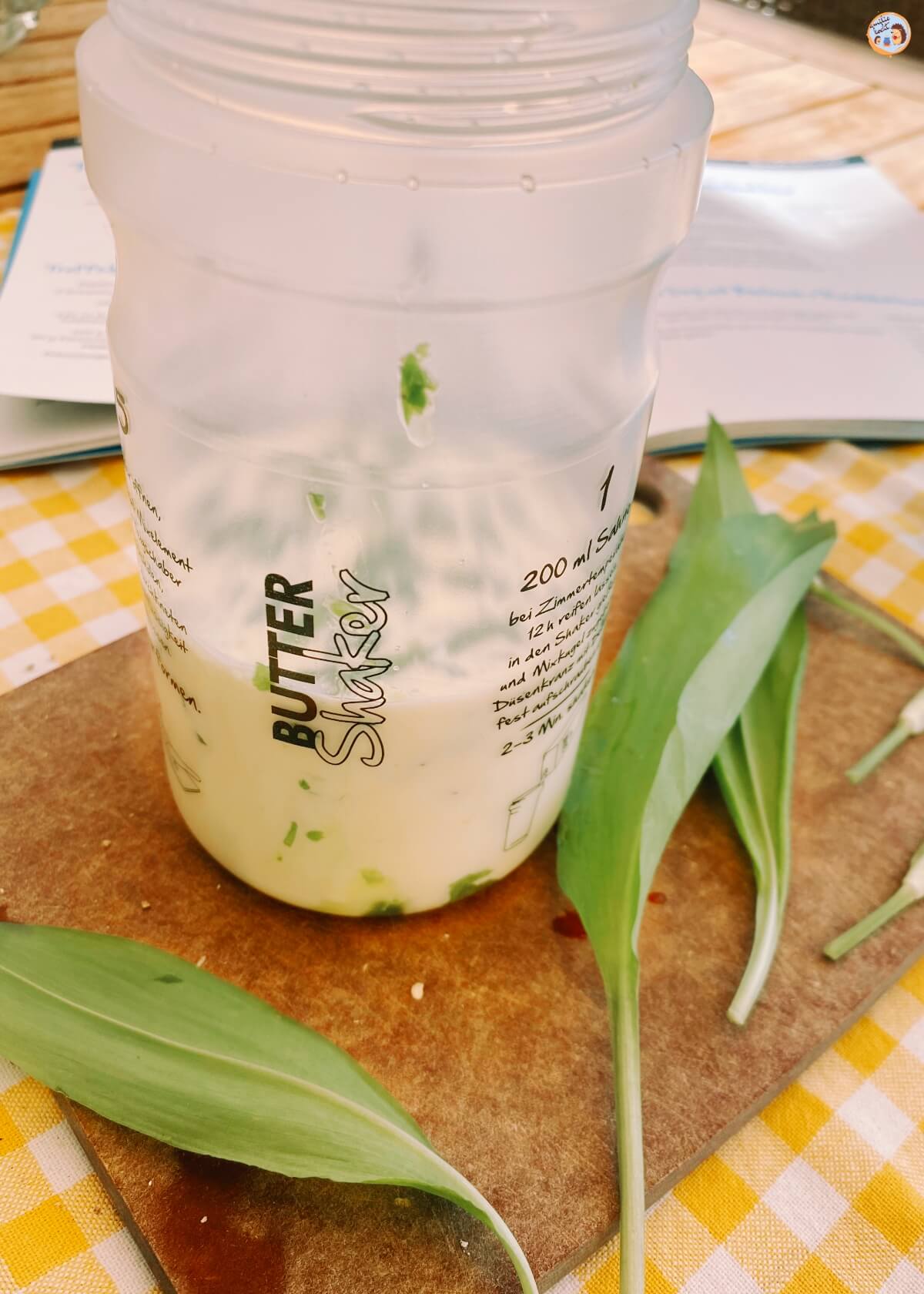 Bärlauch Butter selbst gemacht ♥ Rezept mit Butter Shaker