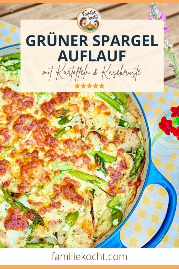 Grüner Spargel Auflauf