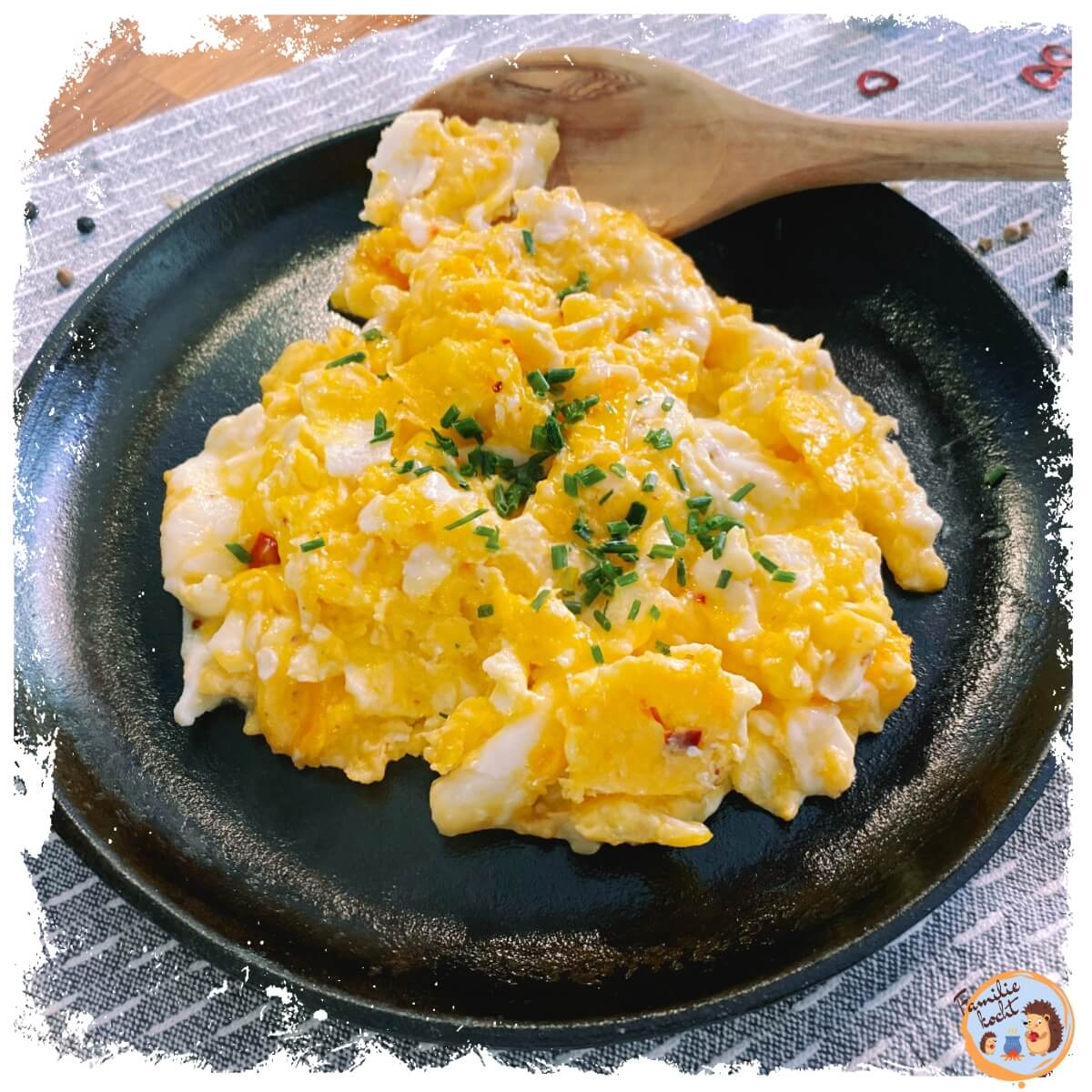 Marmoriertes Rührei ♥ schnelles Rezept | Familie kocht