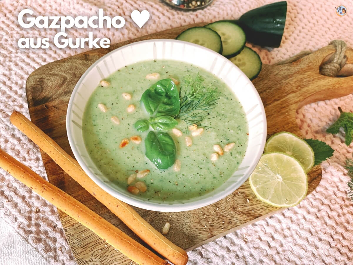 Kalte Gurkensuppe Gazpacho