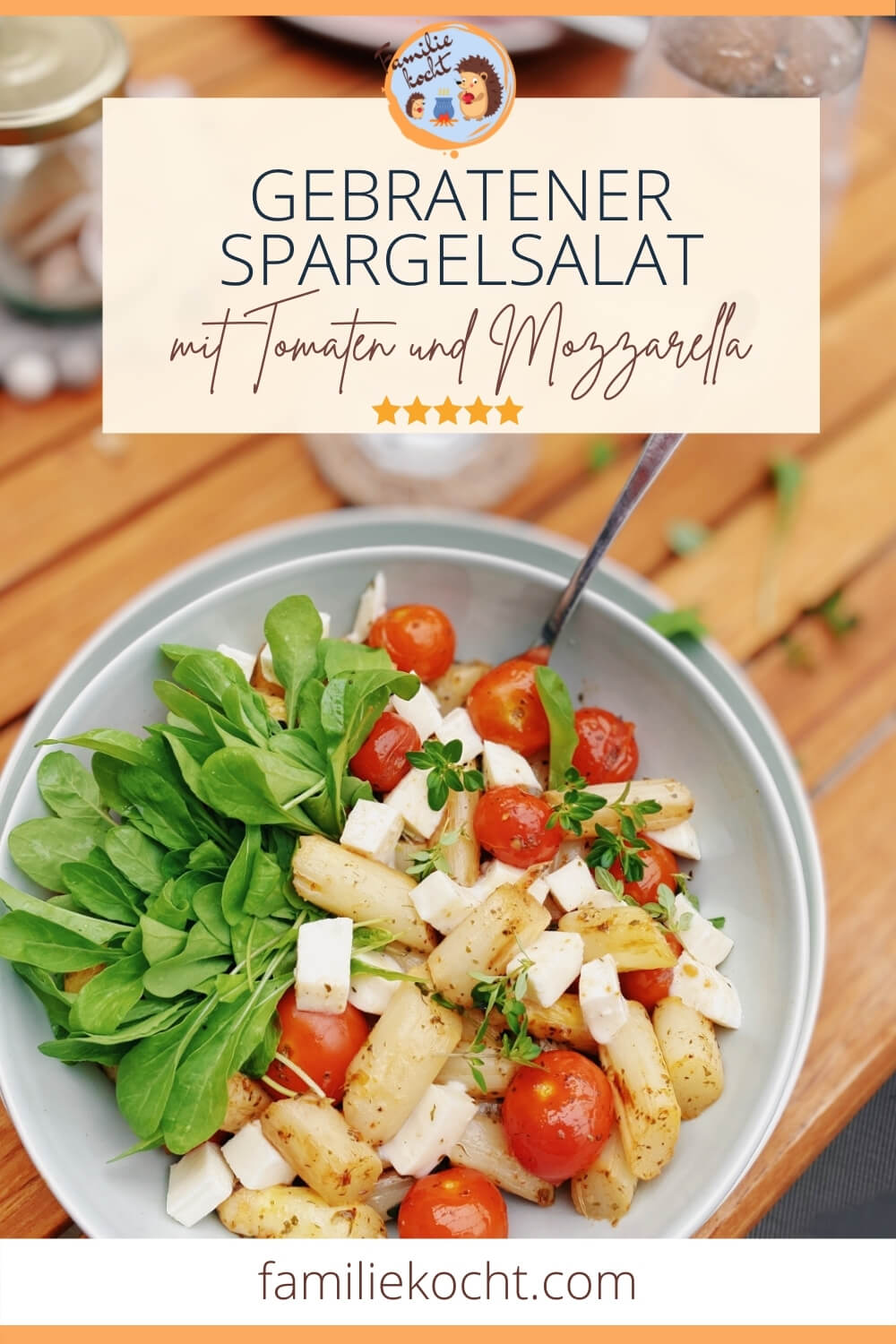 Gebratener Spargelsalat