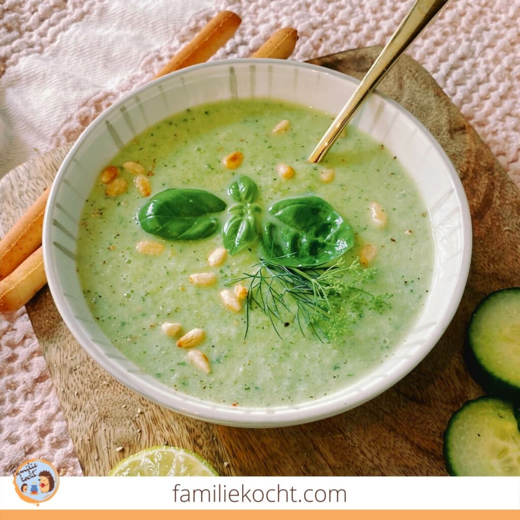 Gurken Gazpacho - kalte Gurkensuppe