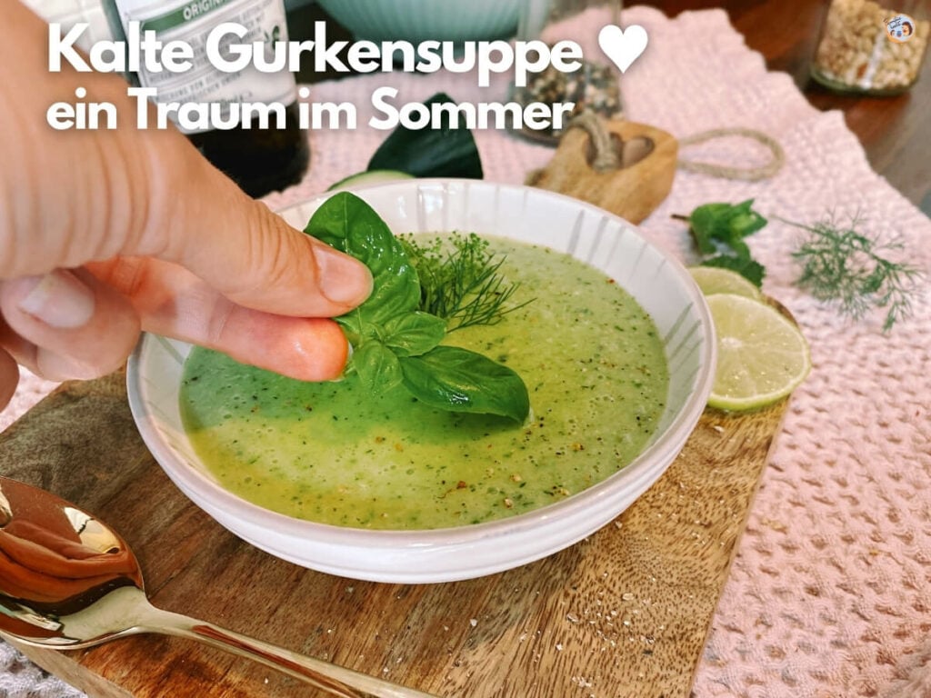 Kalte Gurkensuppe Rezept