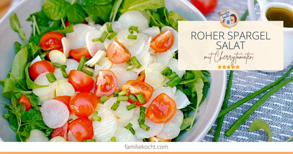 Roher Spargelsalat