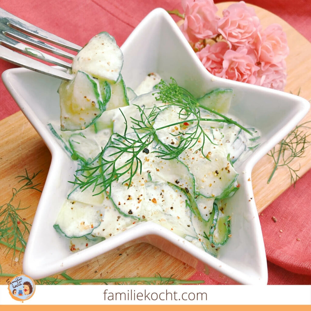 Der beste Gurkensalat