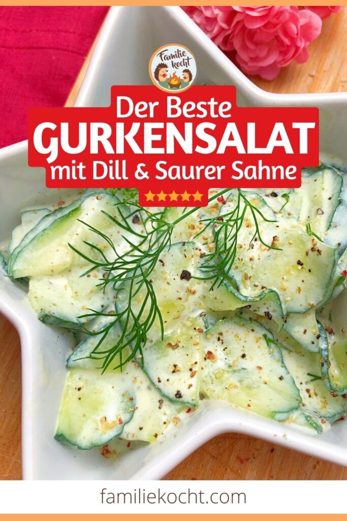 Der beste Gurkensalat Pin