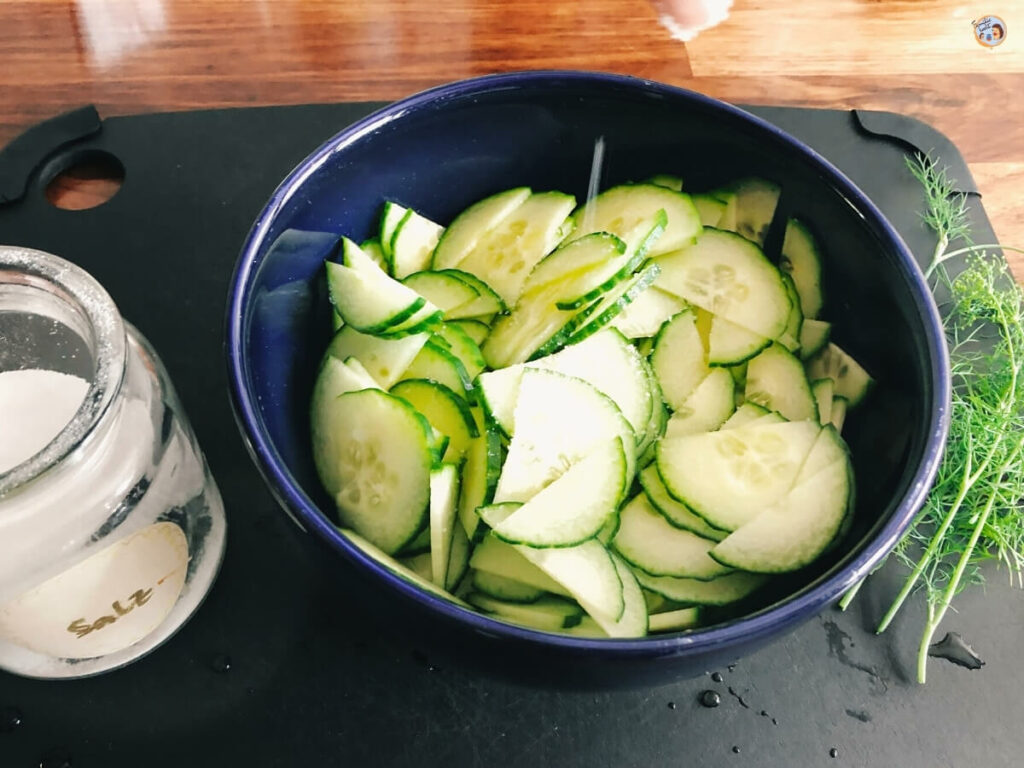 Gurkensalat Rezept