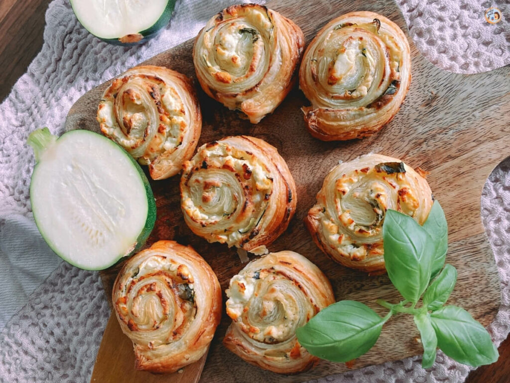 Blätterteig Schnecken Rezept