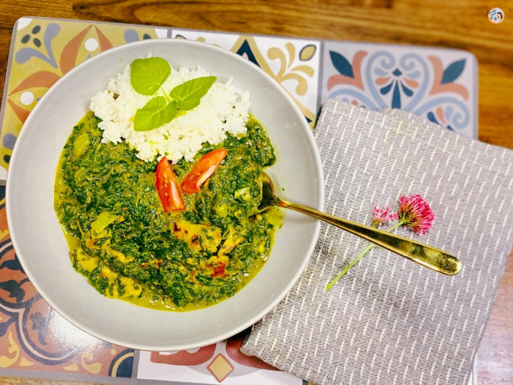 Chicken Palak vegetarisch