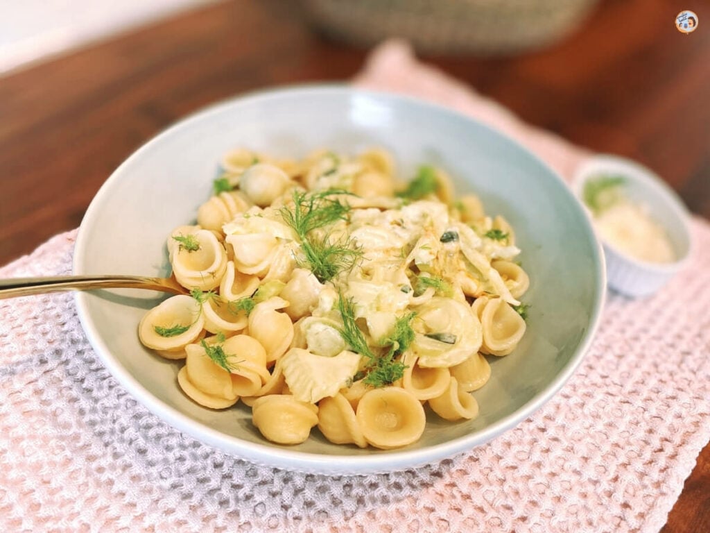 Fenchel Pasta mit Parmesan