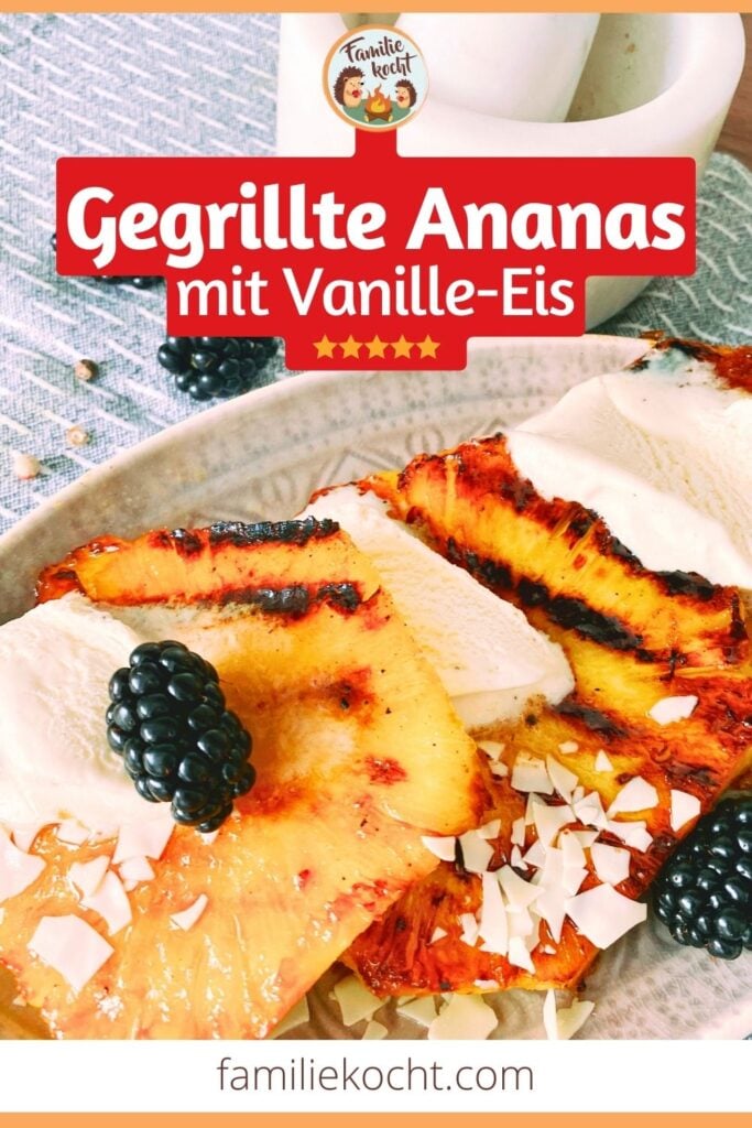 Gegrillte Ananas Pin