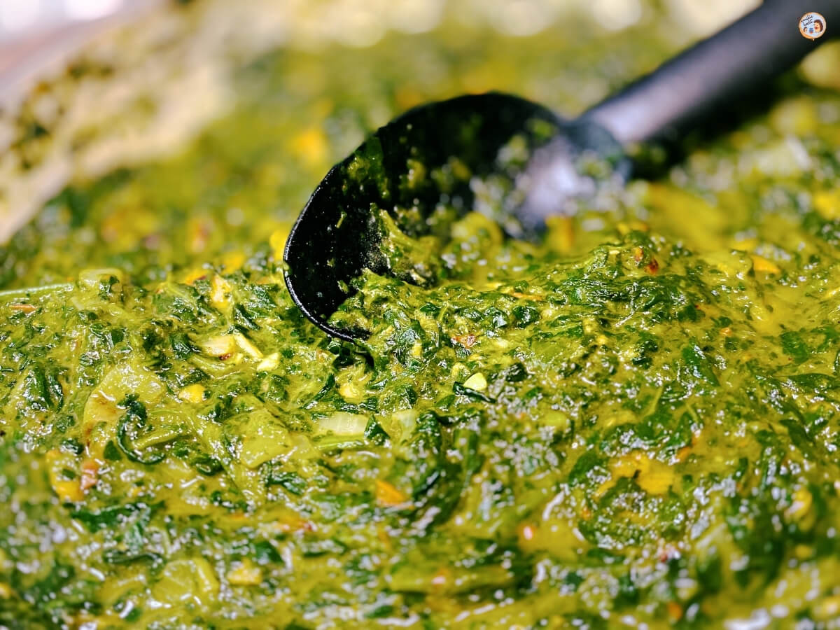Vegetarisches Chicken Palak ♥ indisch, cremig, lecker!