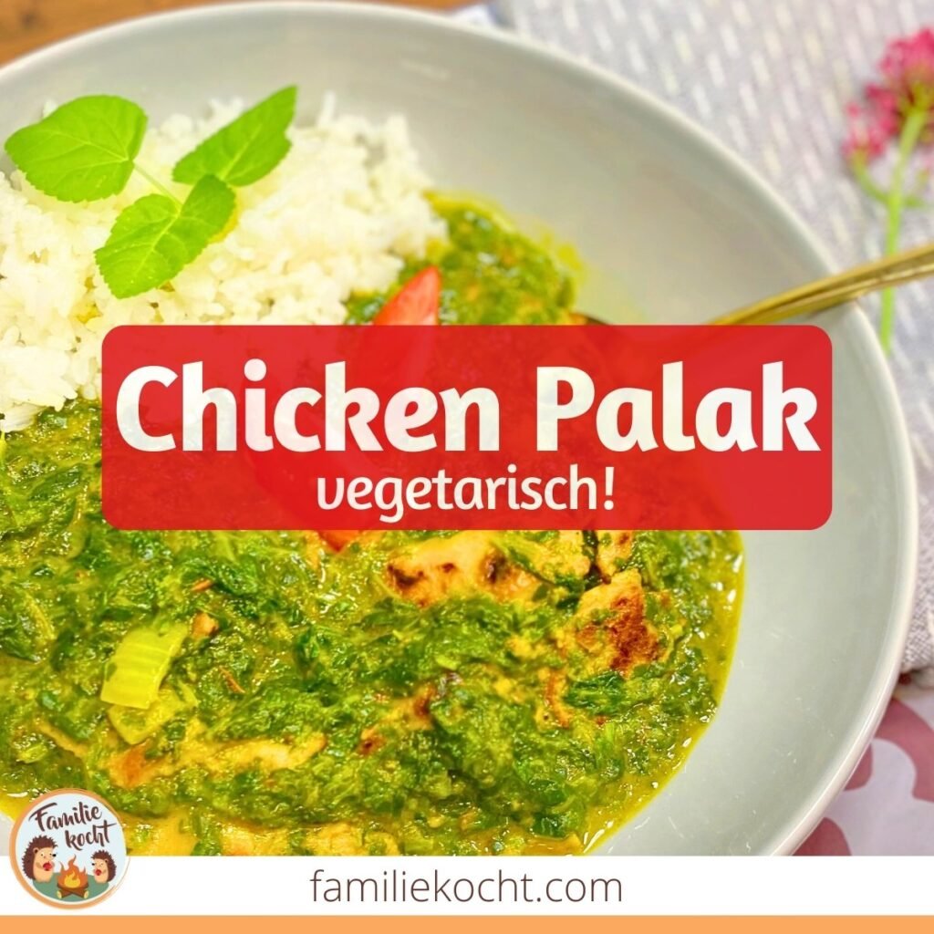 Vegetarisches Chicken Palak