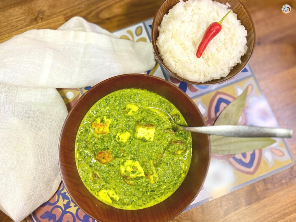 Indisch kochen mit Paneer