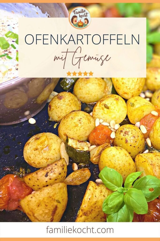 Ofenkartoffeln mit Gemüse