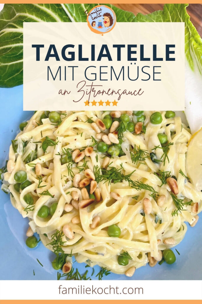 Tagliatelle mit Gemüse