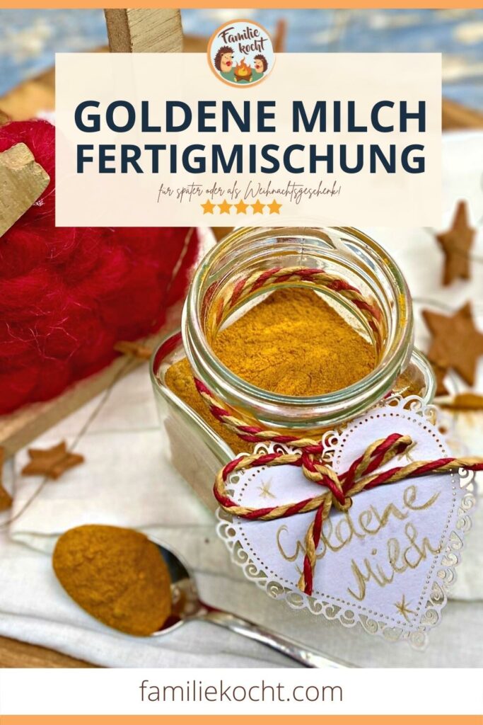 Goldene Milch Fertigmischung