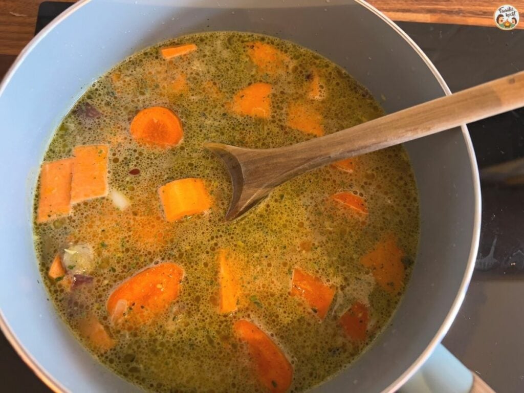 Vegane Möhren Ingwer Suppe