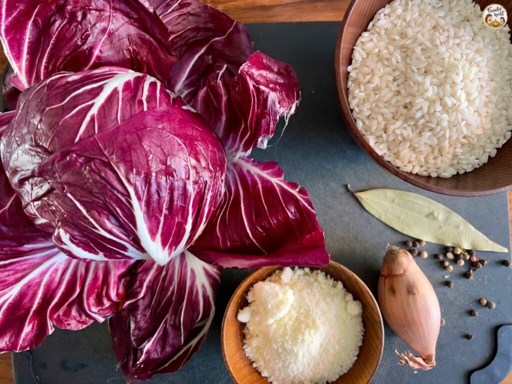 Radicchio Risotto Zutaten