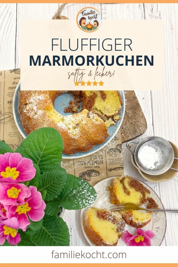 Fluffiger Marmorkuchen