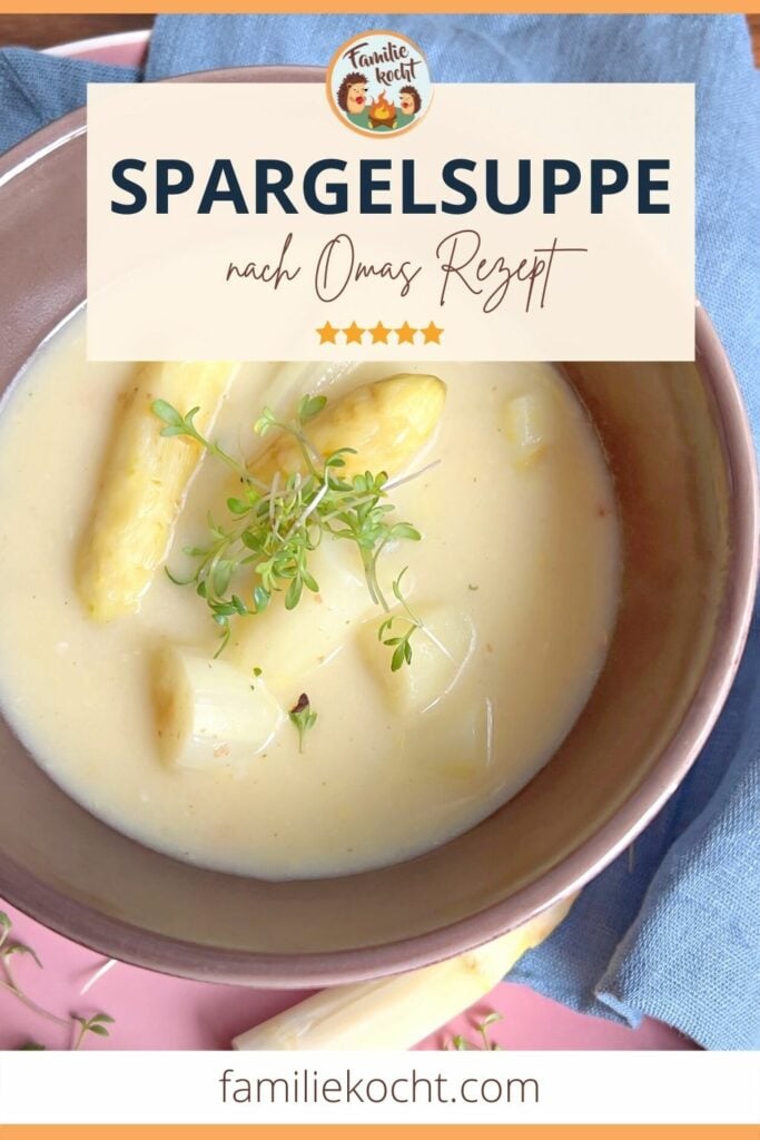Spargel Suppe