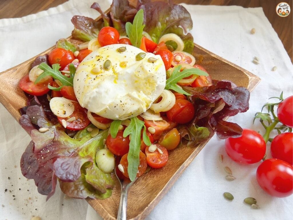 Burrata mit Tomaten