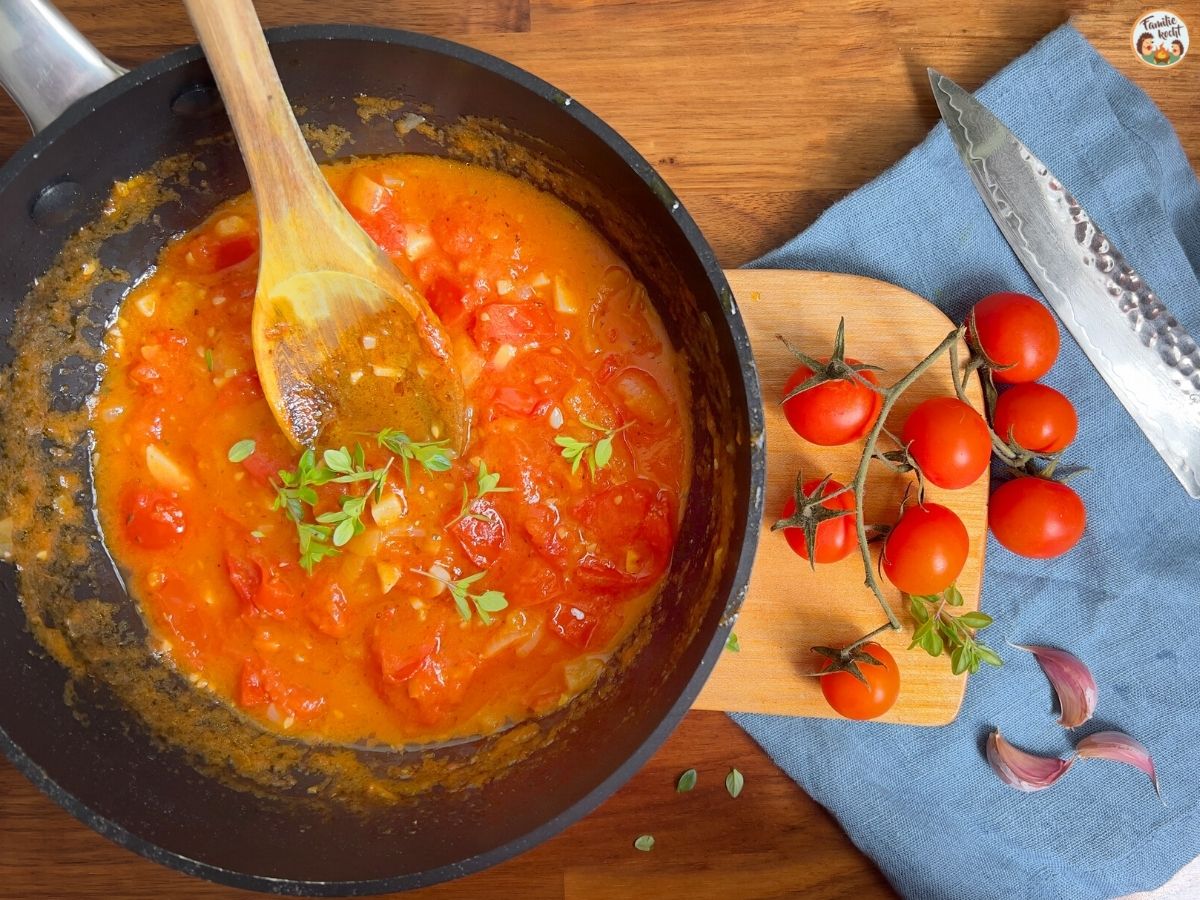 Italienische Tomatensoße aus frischen Tomaten ♥ Rezept