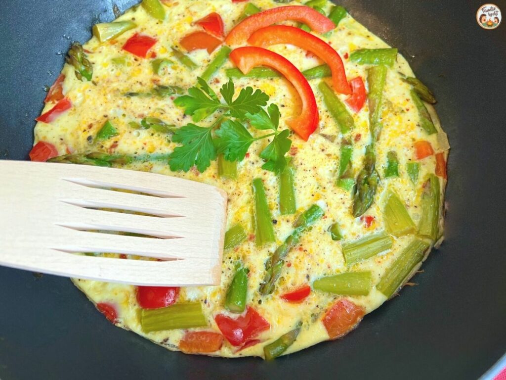 Spargelomelette