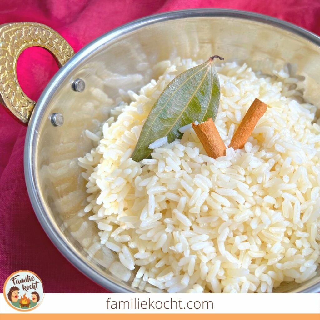 Parboiled Reis kochen
