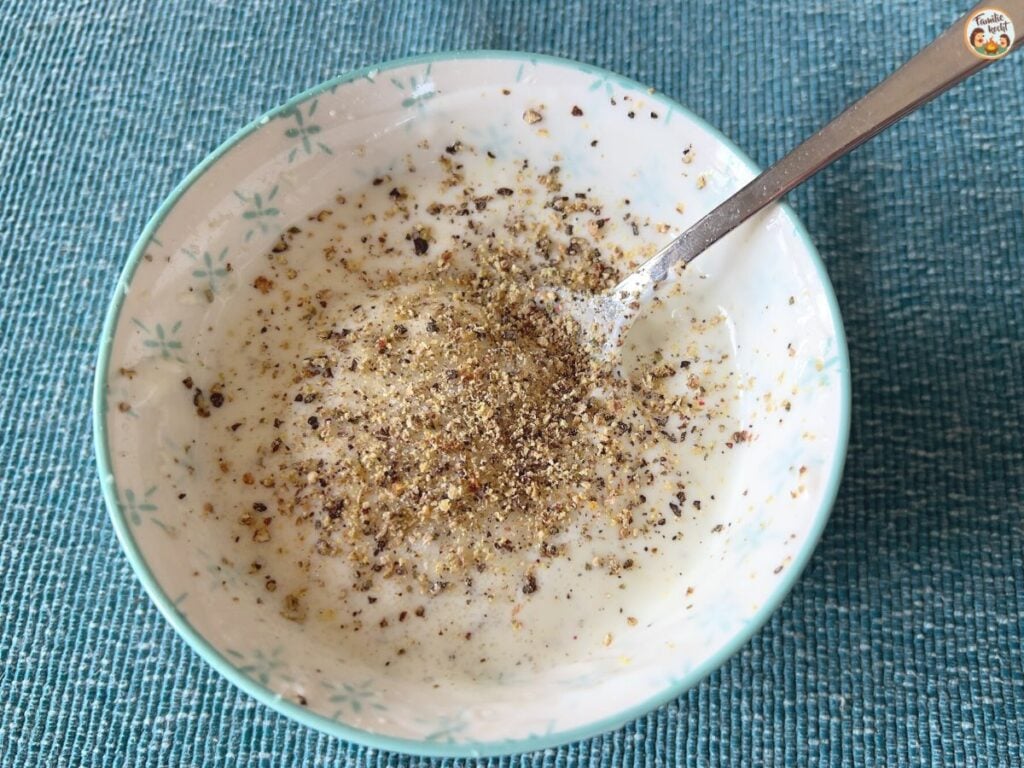 Eiersalat mit Remoulade