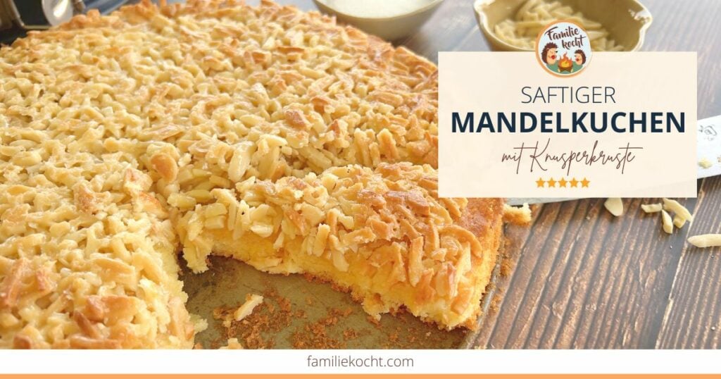 Saftiger Mandelkuchen