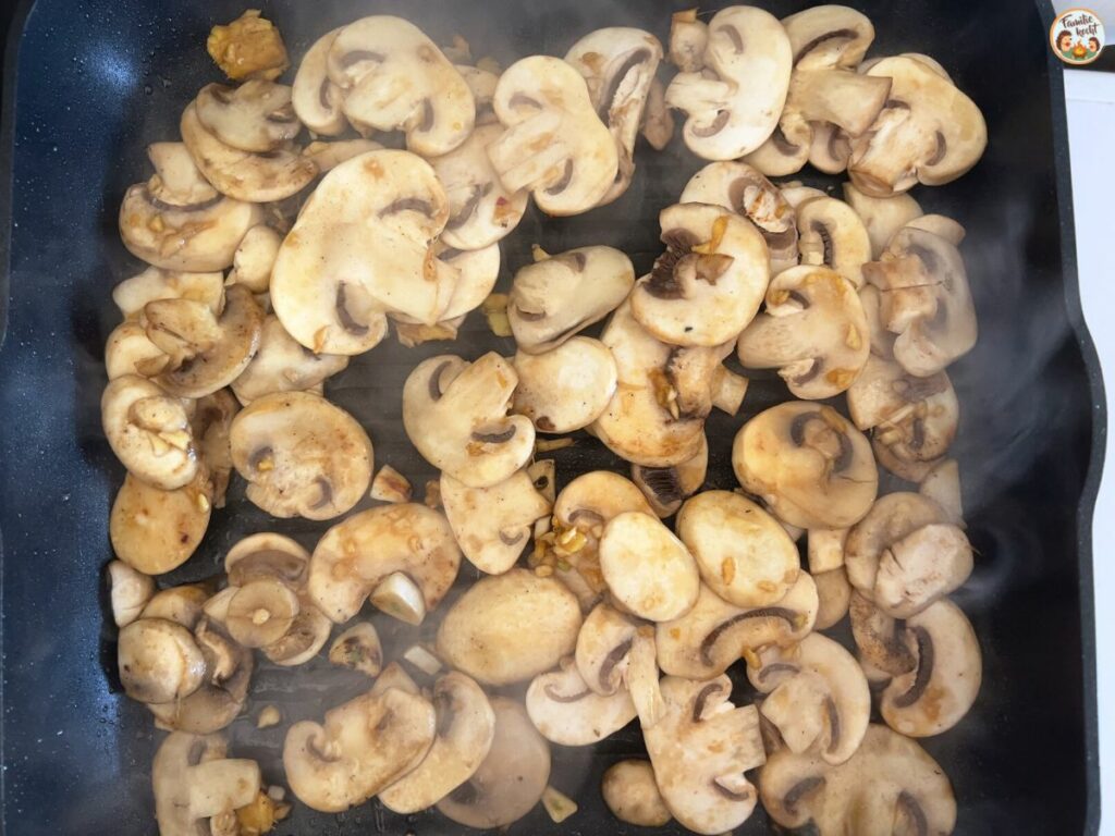 Champignons anbraten