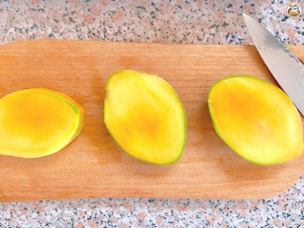 Mango Parfait mit geröstetem Sesam
