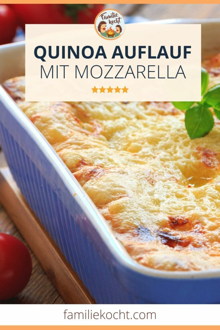 Quinoa-Auflauf mit Mozzarella Rezept | Familie kocht