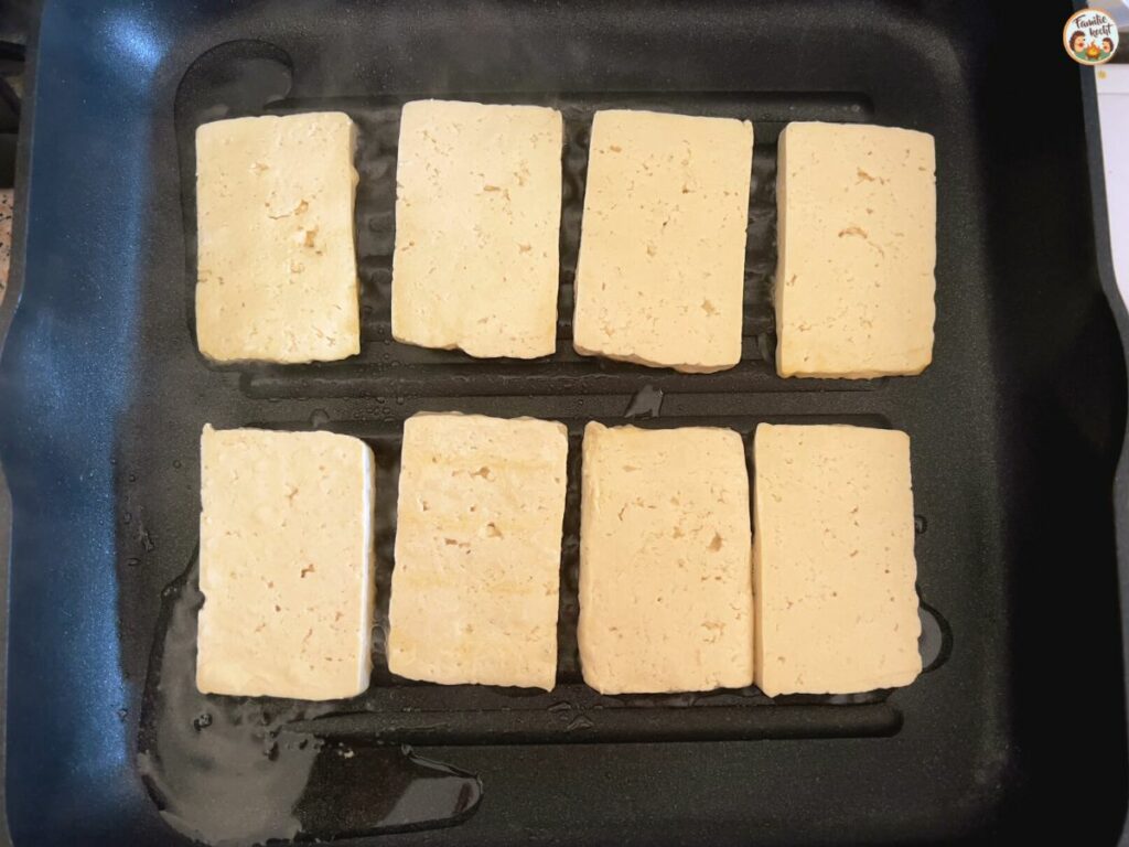 Tofu anbraten