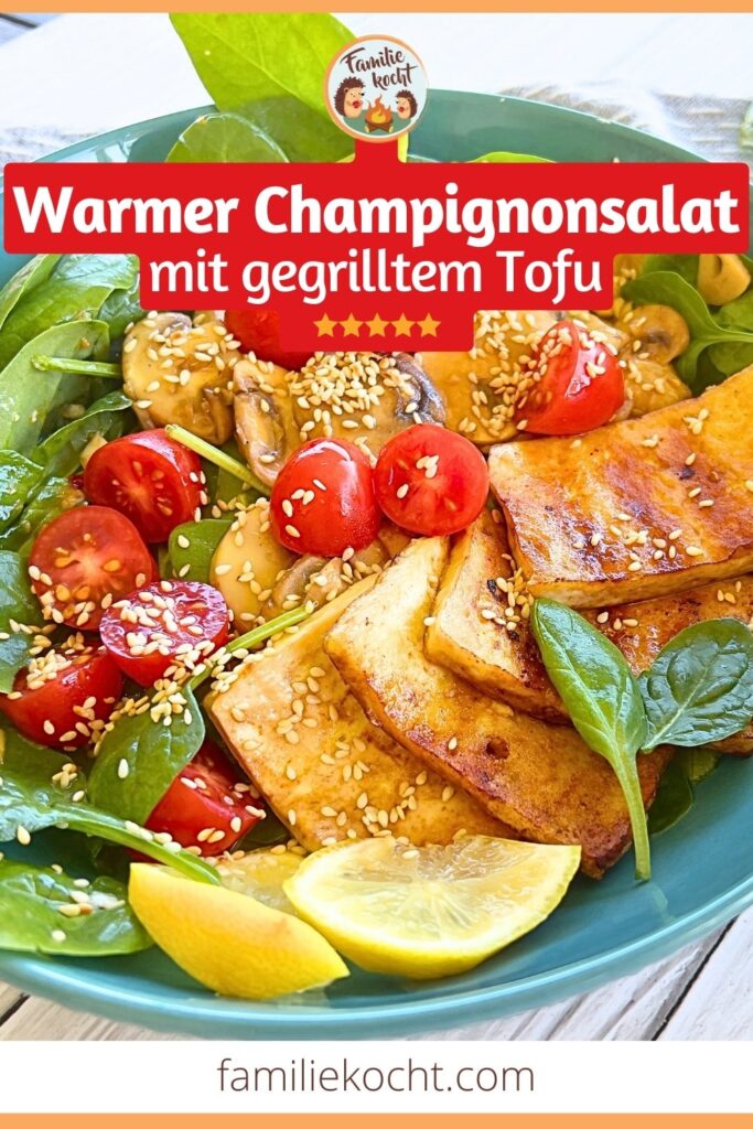 Warmer Champignonsalat Pin