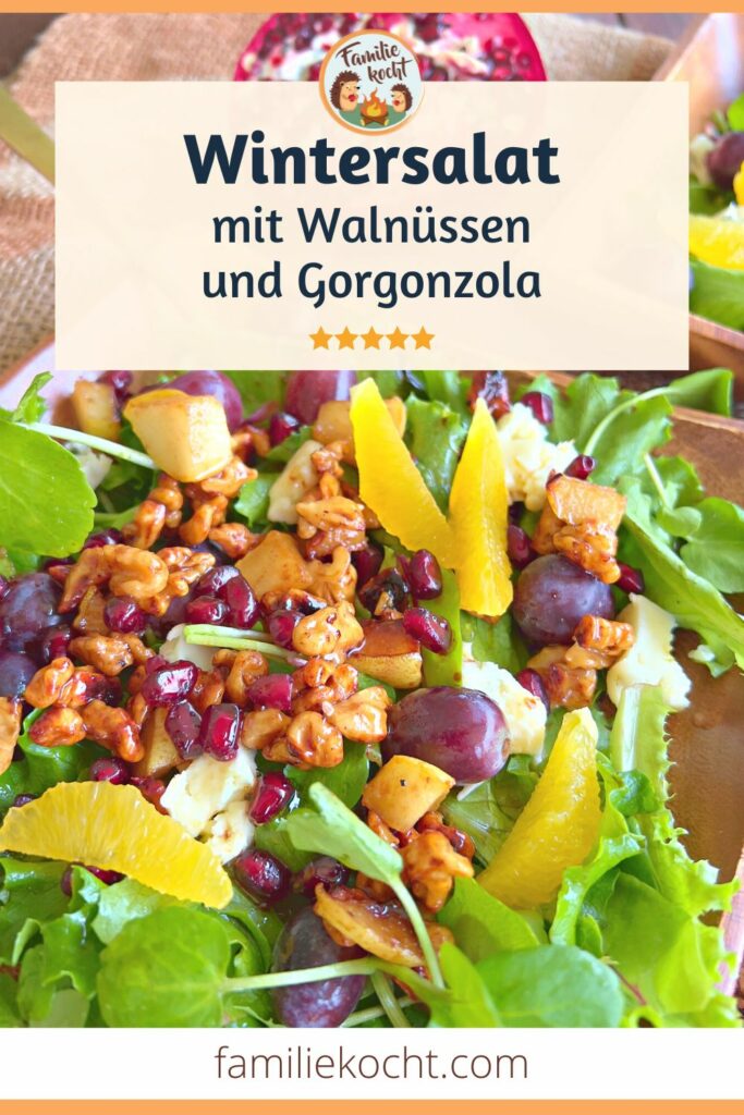 Wintersalat mit Walnüssen Pin