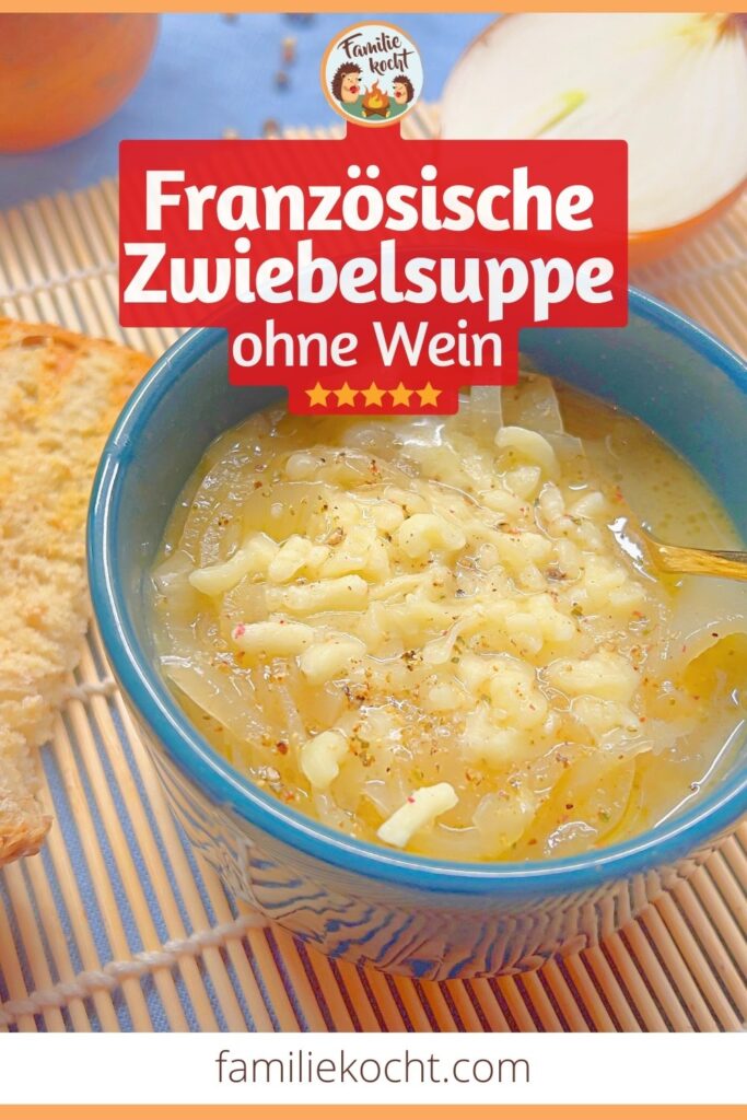 Französische Zwiebelsuppe Pin