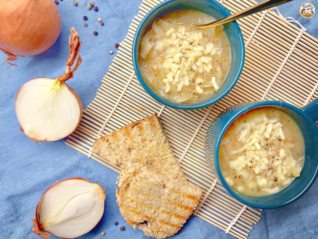 Rezept für französische Zwiebelsuppe