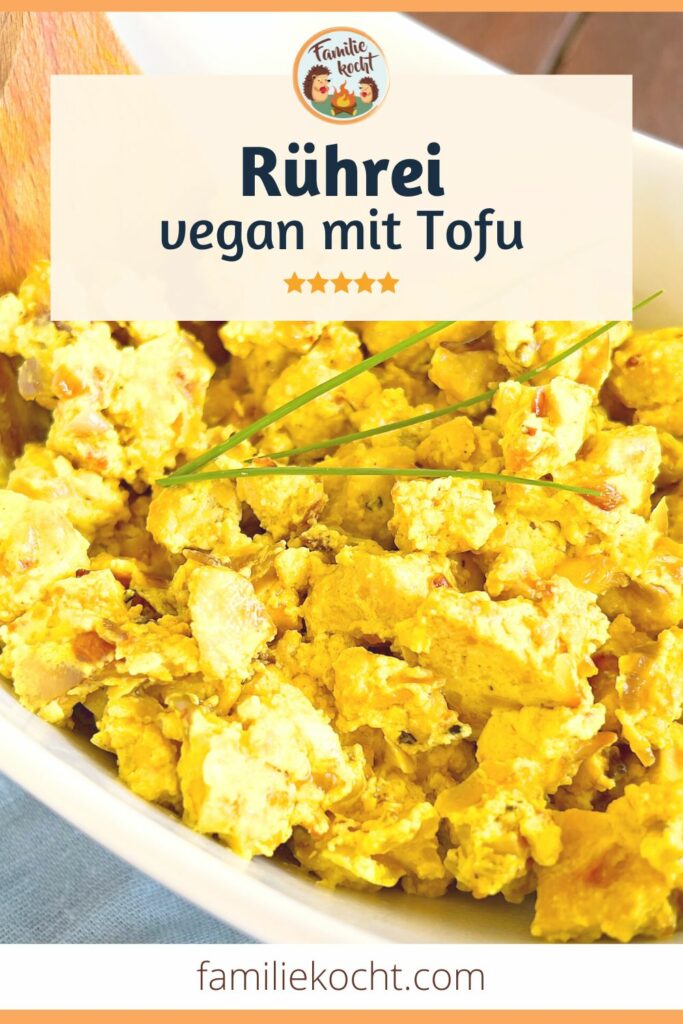 Rührei vegan mit Tofu Pin