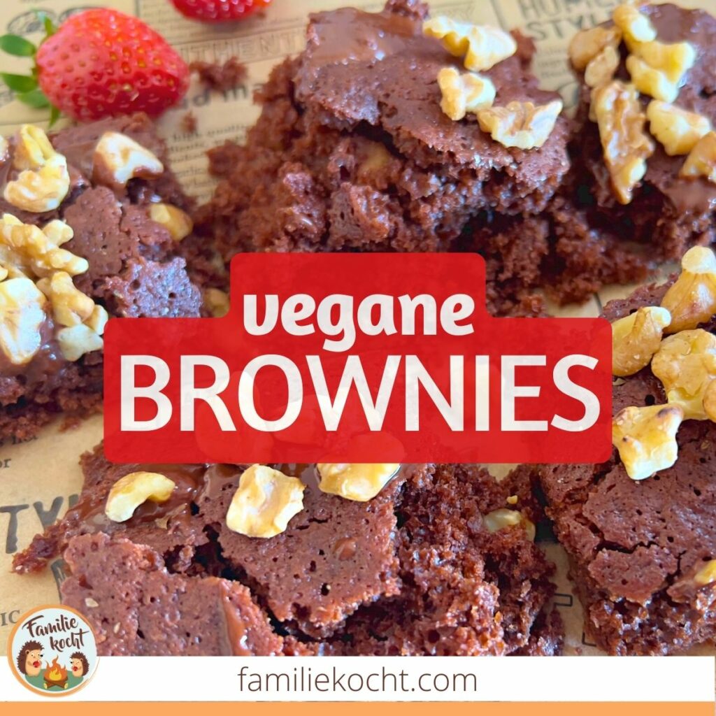 Vegane Brownies mit Walnüssen