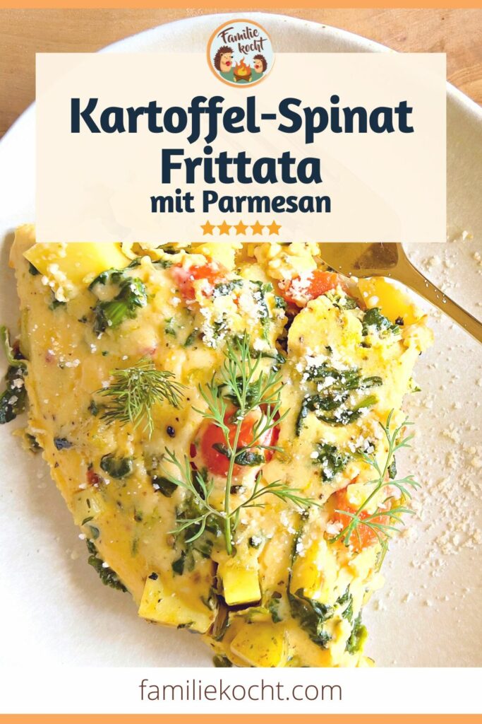 Kartoffel Spinat Frittata Pin